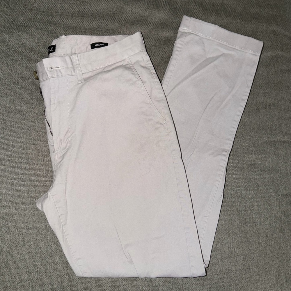 J. Crew Men's Light Gray Chinos